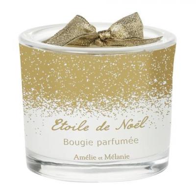Bougie Etoile de Noël