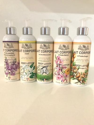 Lait corporel biologique