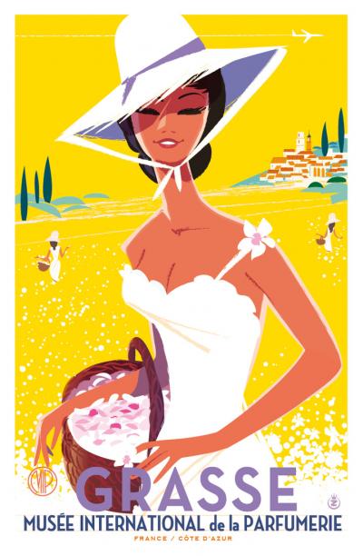 AFFICHE LA CUEILLETTE DU JASMIN 