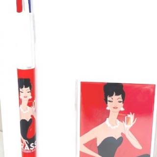 Stylo bic Monsieur Z ROUGE