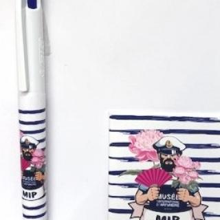 STYLO BIC 4 COULEUR MARIN HOMME